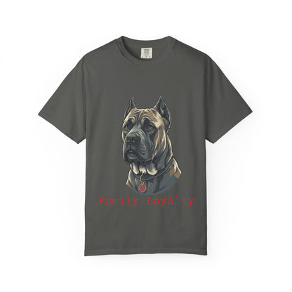 Cane Corso Illustration T-Shirt — Majestic Mastiff Portrait Tee