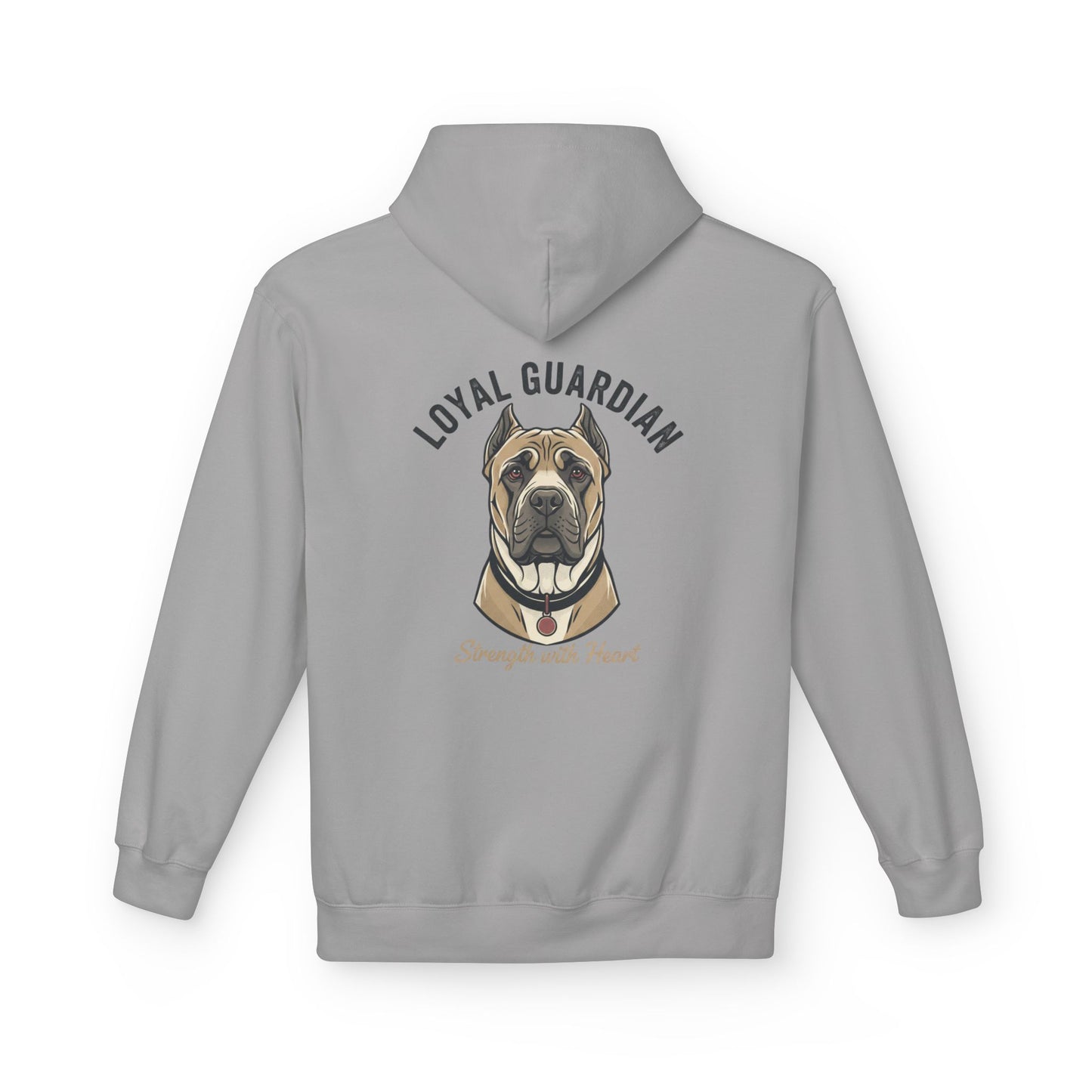 Loyal Guardian Dog Hoodie — "Strength with Heart" Pet Lover Sweatshirt