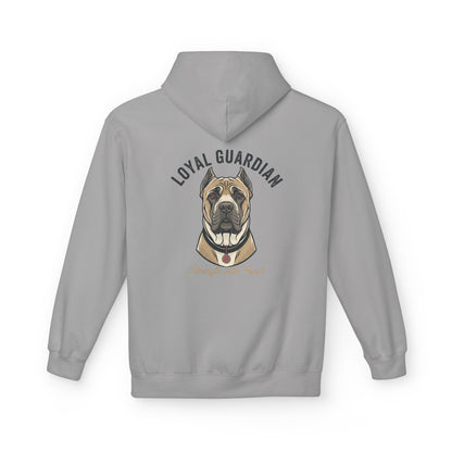 Loyal Guardian Dog Hoodie — "Strength with Heart" Pet Lover Sweatshirt