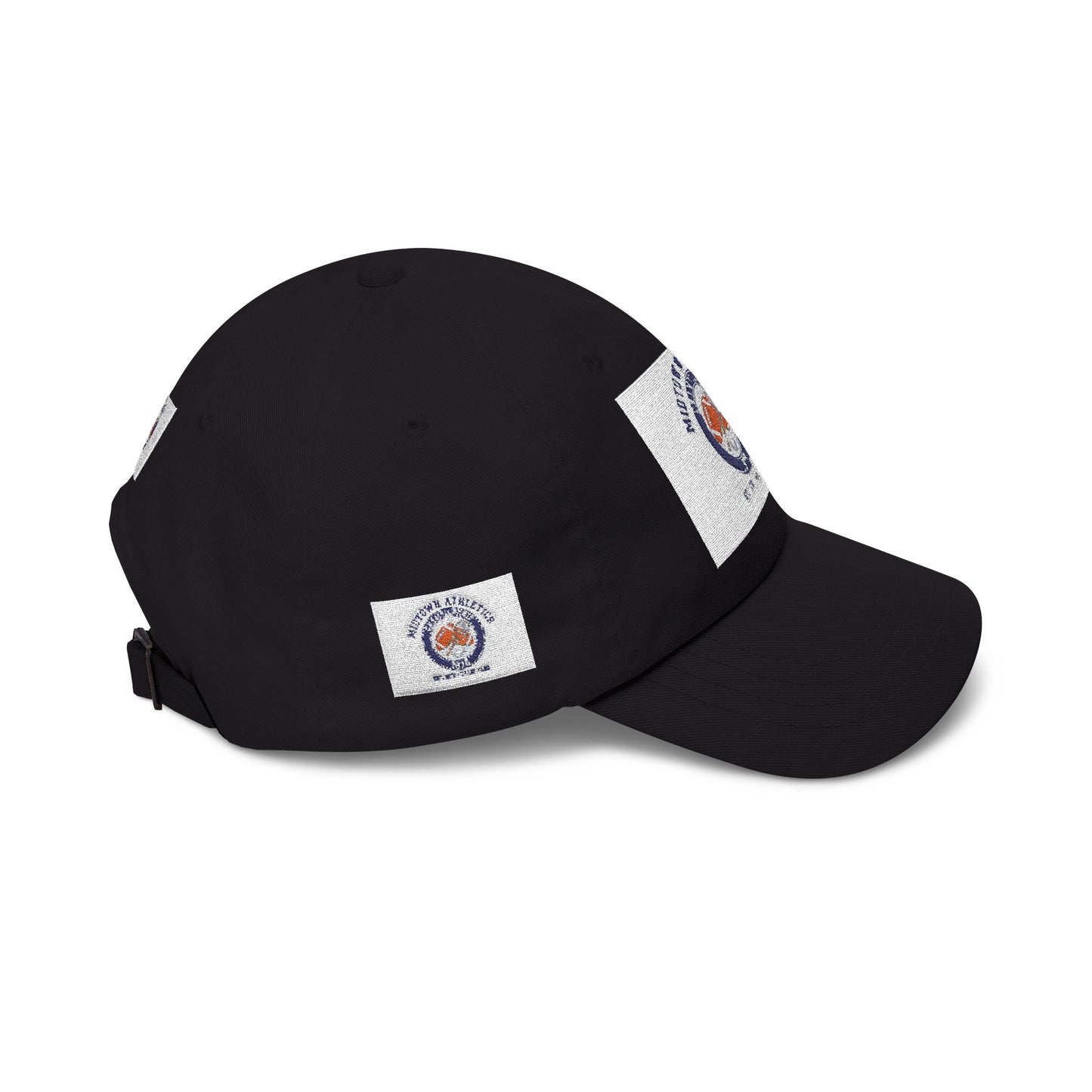 Classic Dad Cap - Retro Sunset Burger Logo Baseball Hat