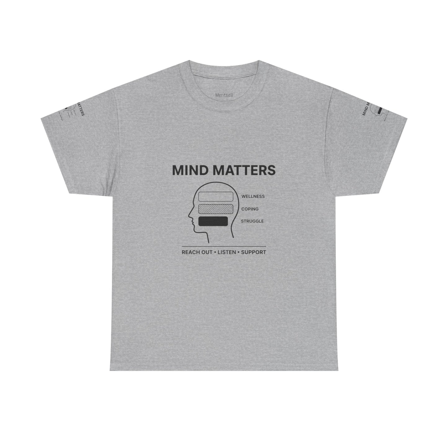 Mind Matters Tee — Mental Health Awareness Graphic T-Shirt