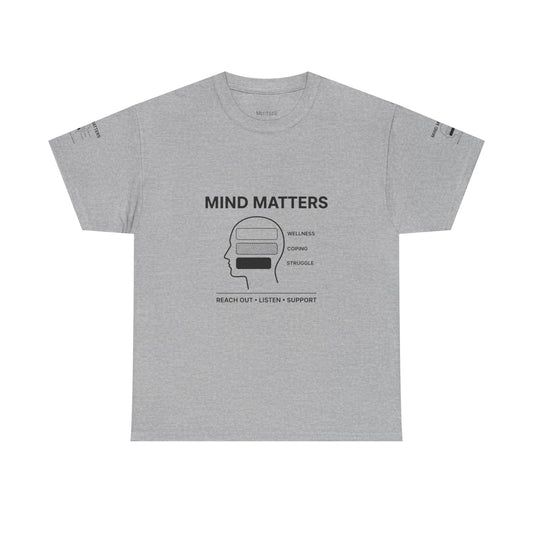 Mind Matters Tee — Mental Health Awareness Graphic T-Shirt