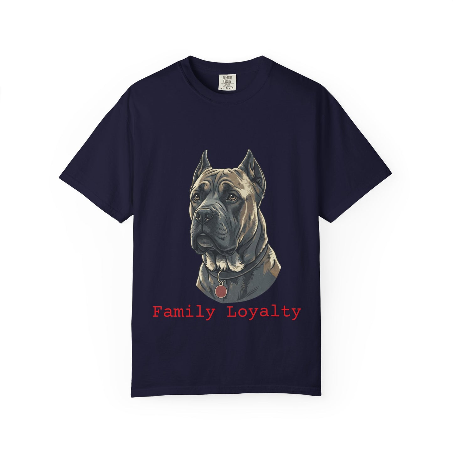 Cane Corso Illustration T-Shirt — Majestic Mastiff Portrait Tee