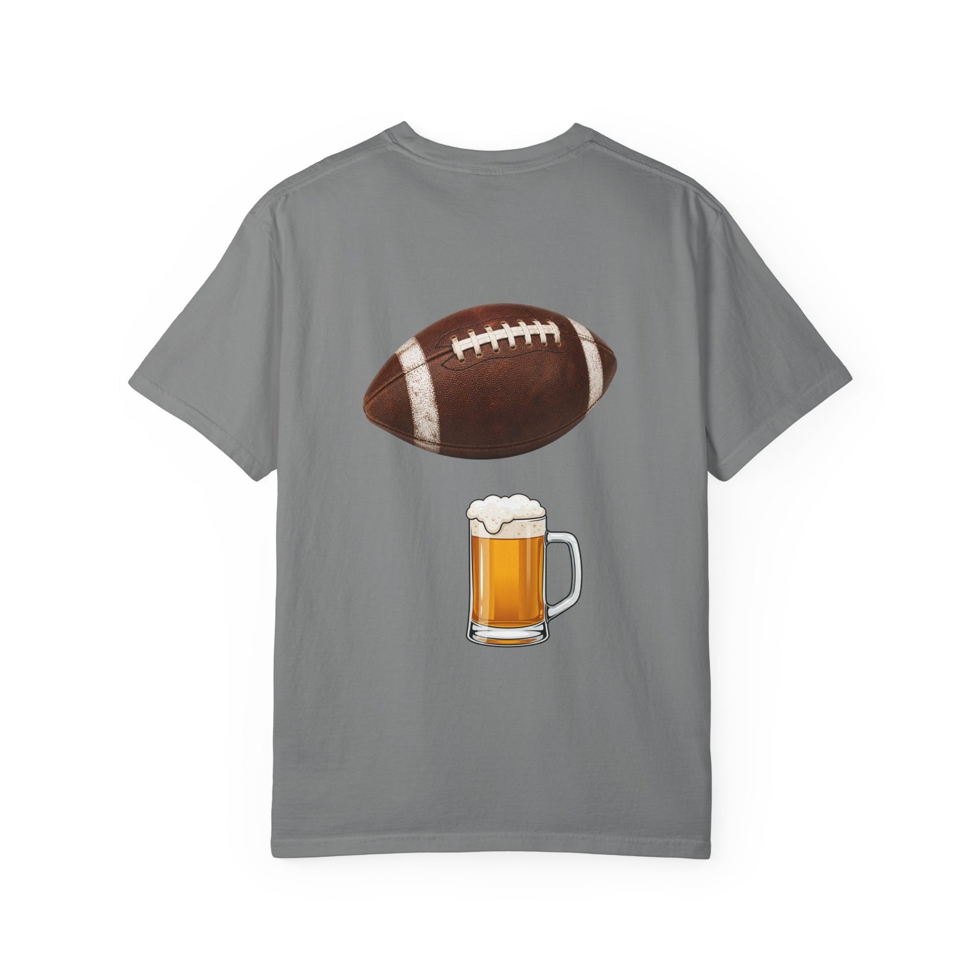 Football and Beer T-Shirt – "Football and Beer Is All I Need" Graphic Tee - Merit Sell