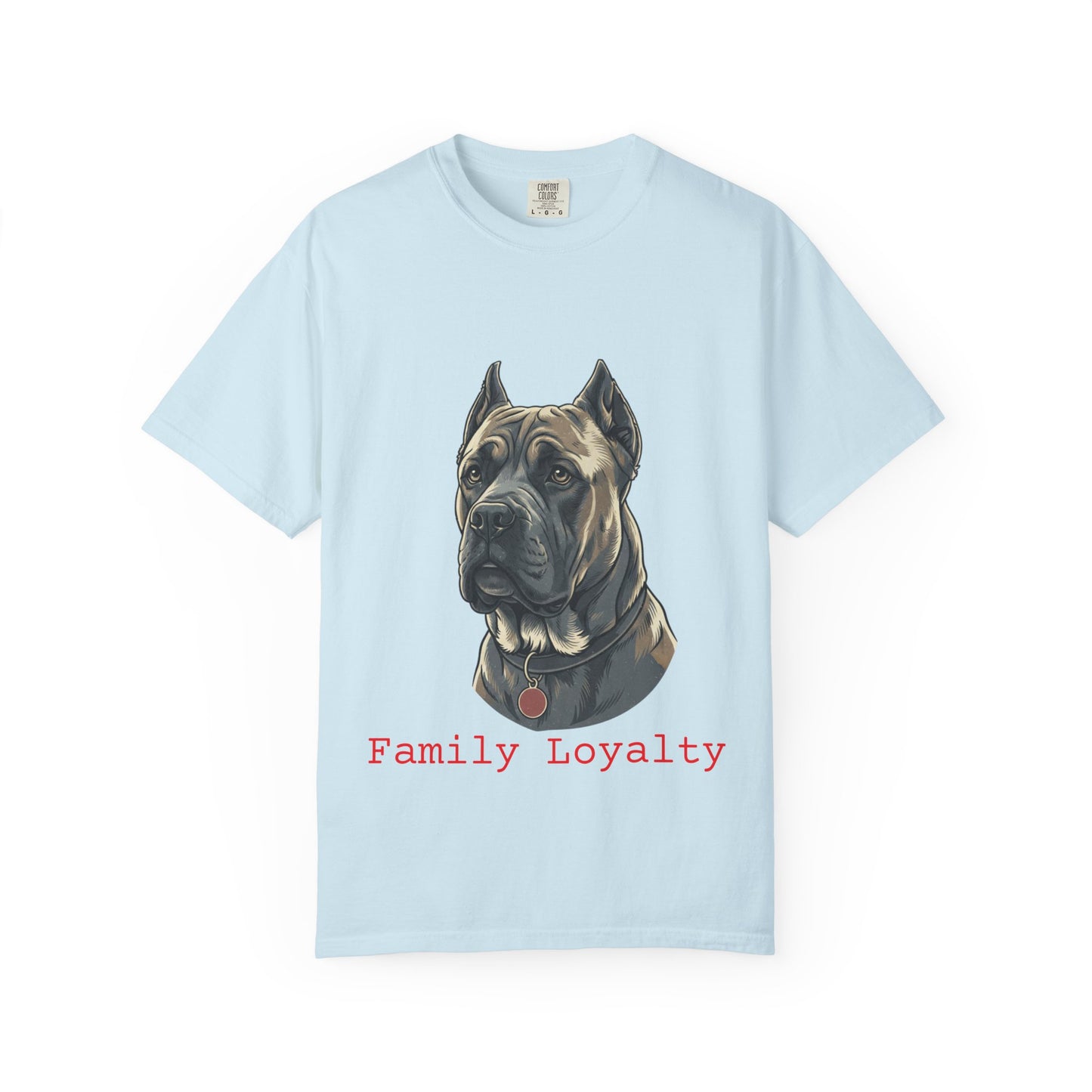 Cane Corso Illustration T-Shirt — Majestic Mastiff Portrait Tee