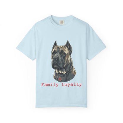 Cane Corso Illustration T-Shirt — Majestic Mastiff Portrait Tee