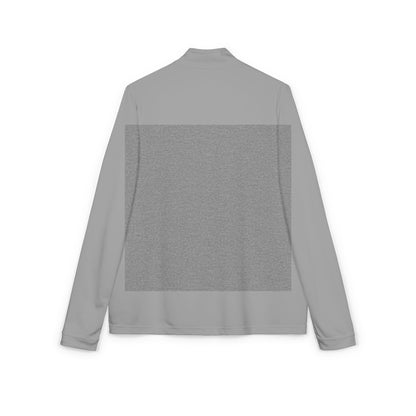 Embroidered Quarter-Zip Pullover — White Athletic Adidas Design