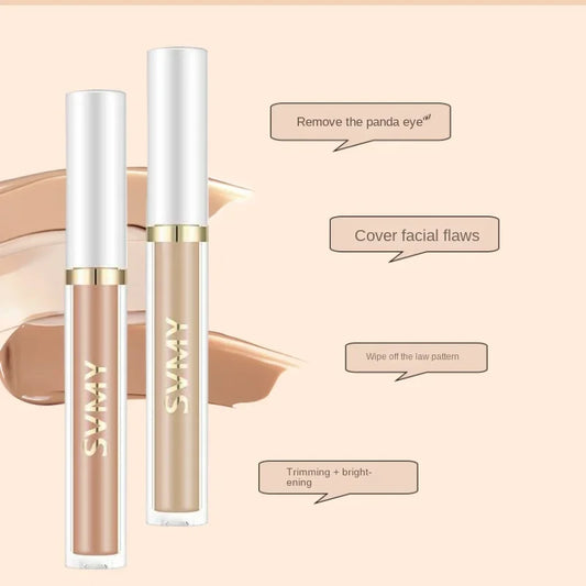 4Color Liquid Contouring Concealer Cream Makeup Waterproof Moisturizing Lasting Cover Acne Dark Circles Foundation Face Cosmetic - Merit Sell