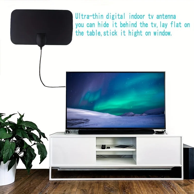 4K 1080p for Smart TV Smart TV Antenna Digital TV Antenna 2023 Latest Portable HD Antenna Indoor Support - Merit Sell