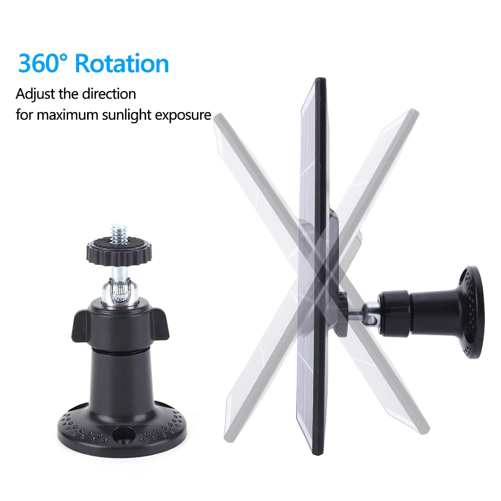 4W Solar Charger IP65 Waterproof Solar Panel Charger 9.8Ft Charging Cable Solar Panel Kit for Ring Video Doorbell 4/3/3 Plus/2 - Merit Sell