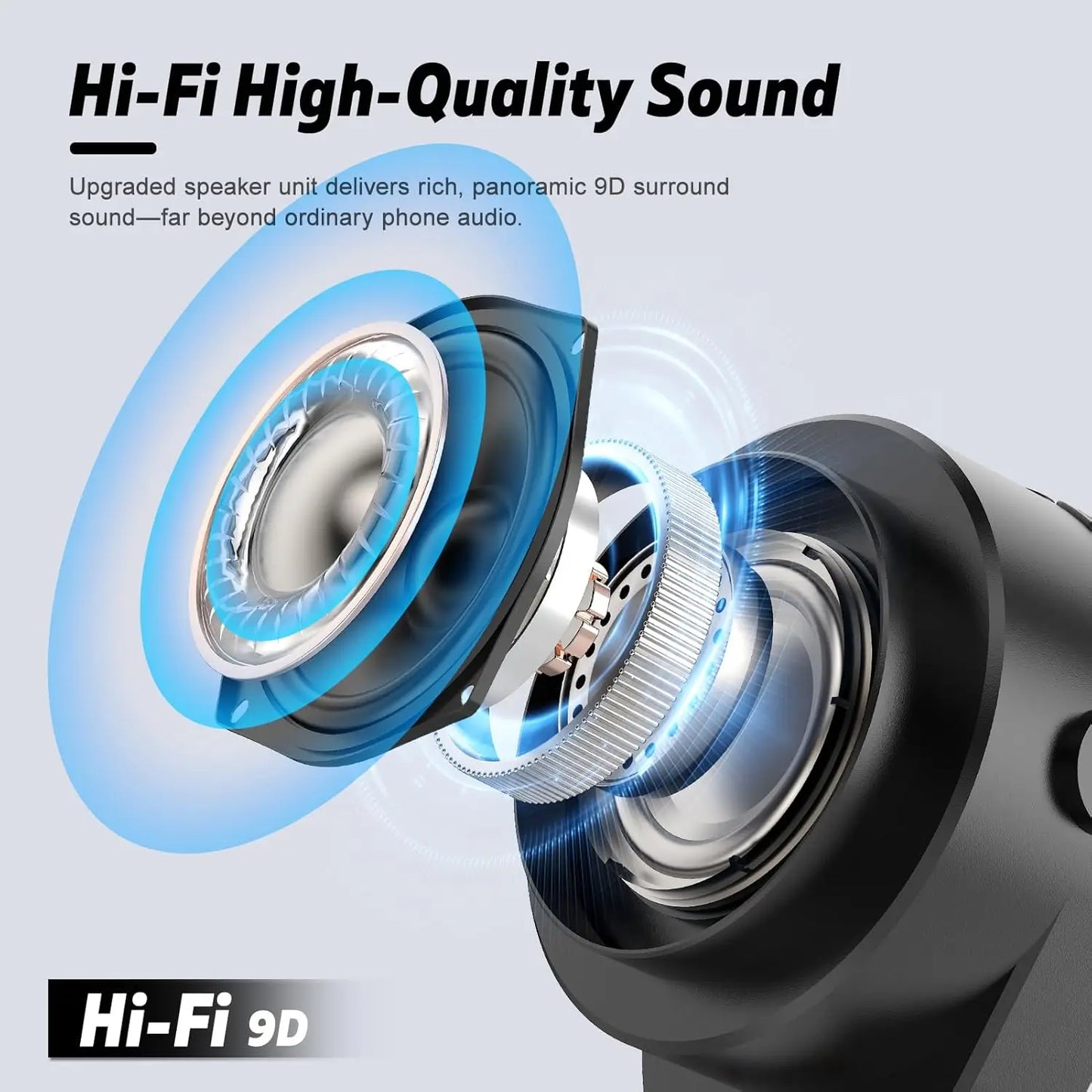 5 In 1 RGB Powerful Bluetooth Wireless Speaker Mobile Phone Stands Portable HIFI Sound Subwoofer Boombox Magnetic Tablet Brack - Merit Sell