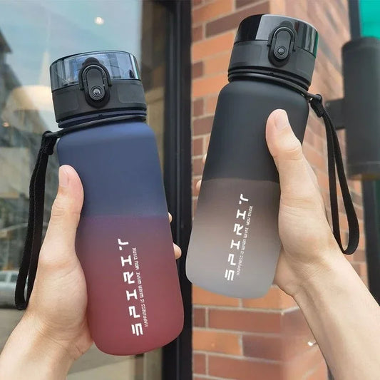 500ML Frosted, Shockproof, Portable Large-capacity Water Bottle with Filter and Portable Rope, Suitable for Outdoor Travel - Merit Sell