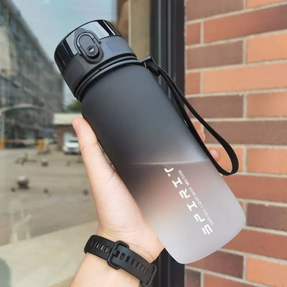 500ML Frosted, Shockproof, Portable Large-capacity Water Bottle with Filter and Portable Rope, Suitable for Outdoor Travel - Merit Sell