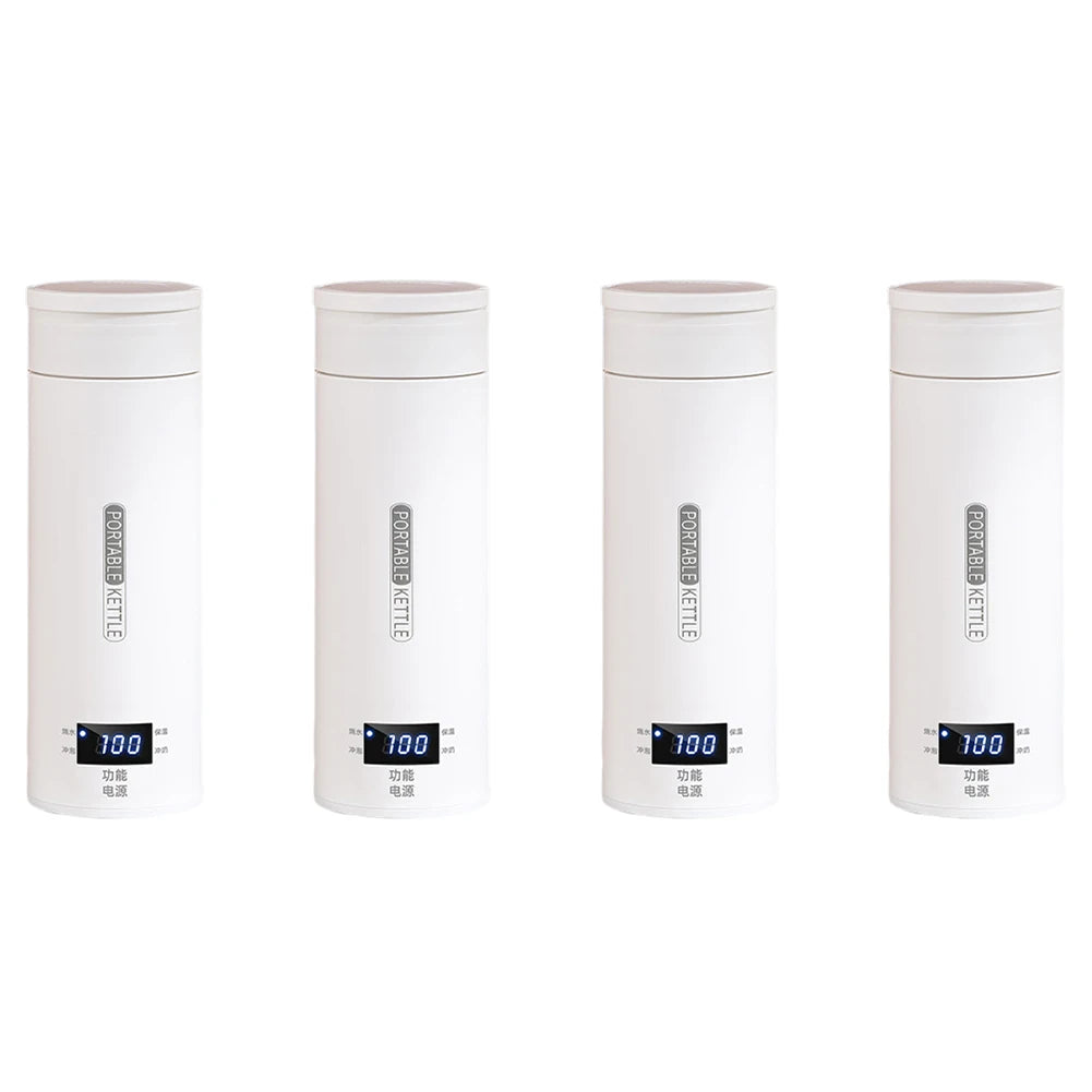 500ML Portable Electric Kettles Quick Boiling Tea Coffee Kettle Travel Boil Water Keep Warm Appliances Thermo Anti-Scald Bottle - Merit Sell