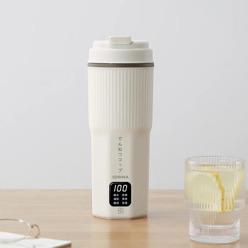 500ml Portable Electric Kettle Multifunctional Heating Cup Stew Cup Health Preserving Pot Thermo Pot Mini Travel Teapot 220V - Merit Sell