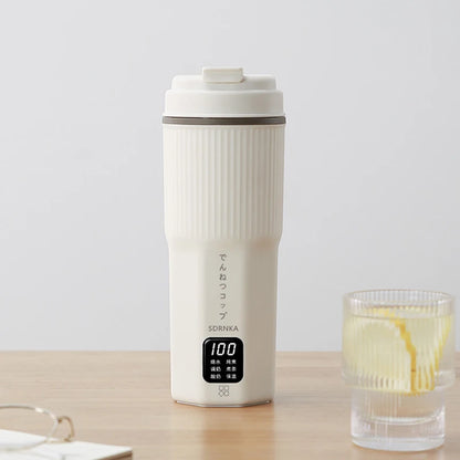 500ml Portable Electric Kettle Multifunctional Heating Cup Stew Cup Health Preserving Pot Thermo Pot Mini Travel Teapot 220V - Merit Sell