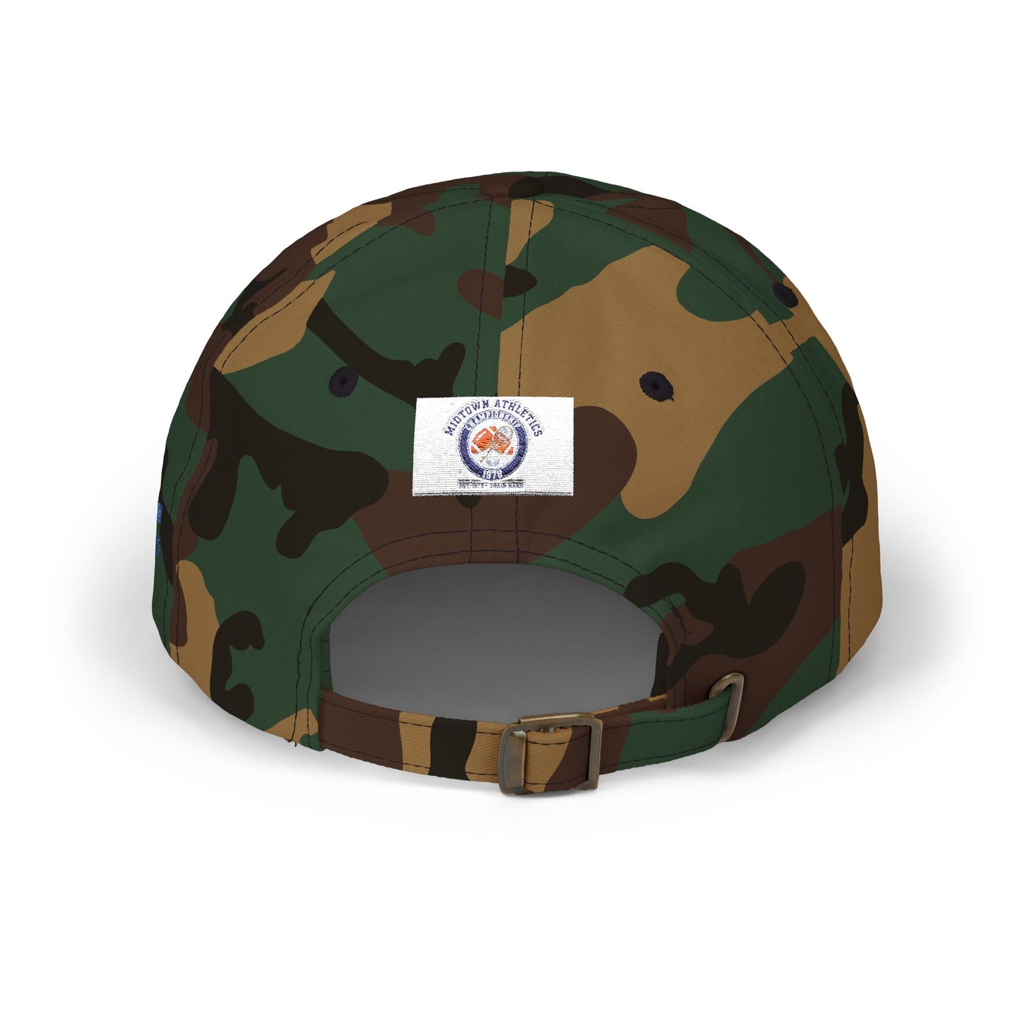 Classic Dad Cap - Retro Sunset Burger Logo Baseball Hat