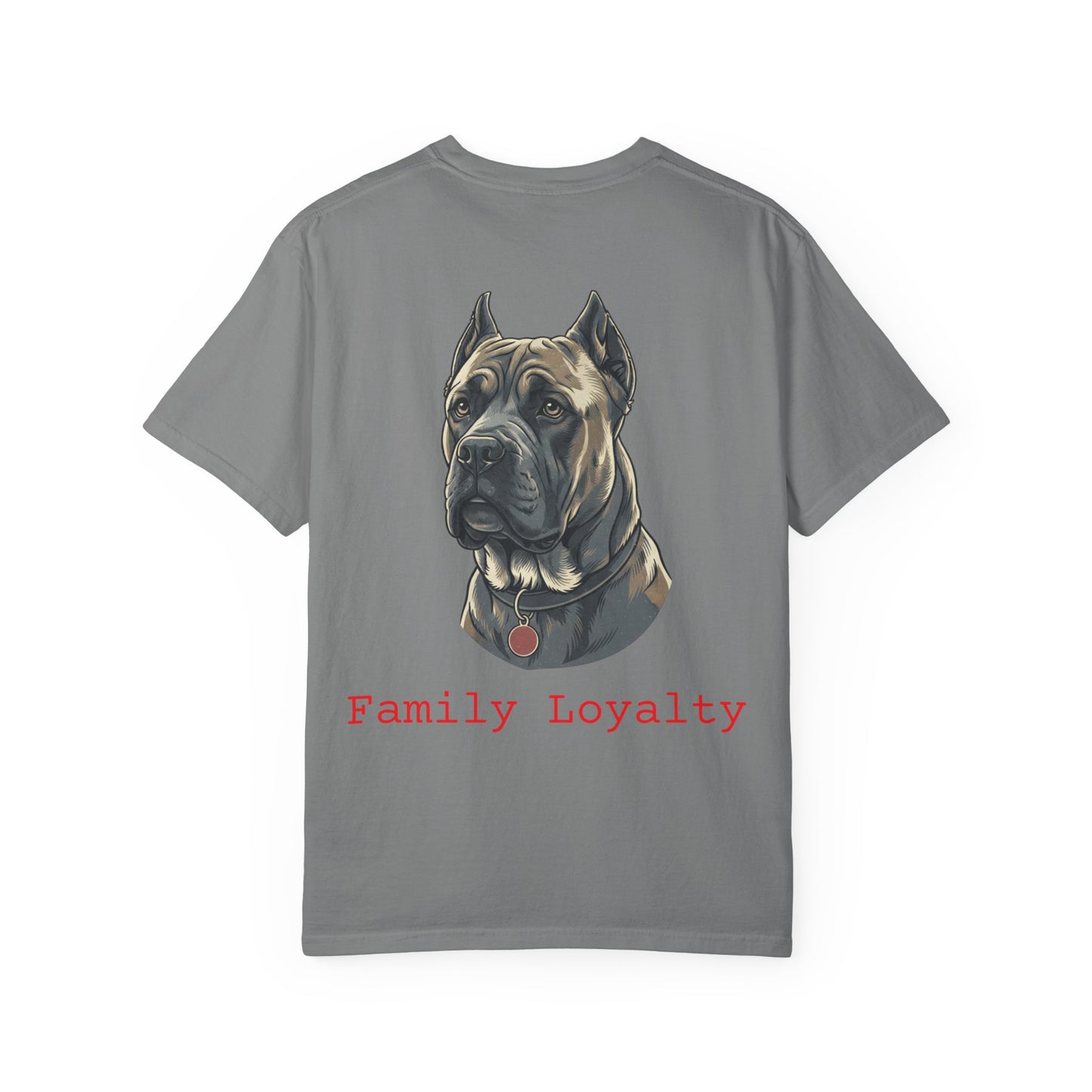 Cane Corso Illustration T-Shirt — Majestic Mastiff Portrait Tee