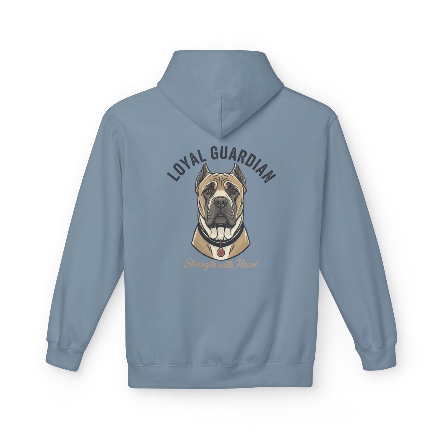 Loyal Guardian Dog Hoodie — "Strength with Heart" Pet Lover Sweatshirt
