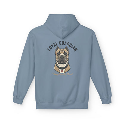 Loyal Guardian Dog Hoodie — "Strength with Heart" Pet Lover Sweatshirt
