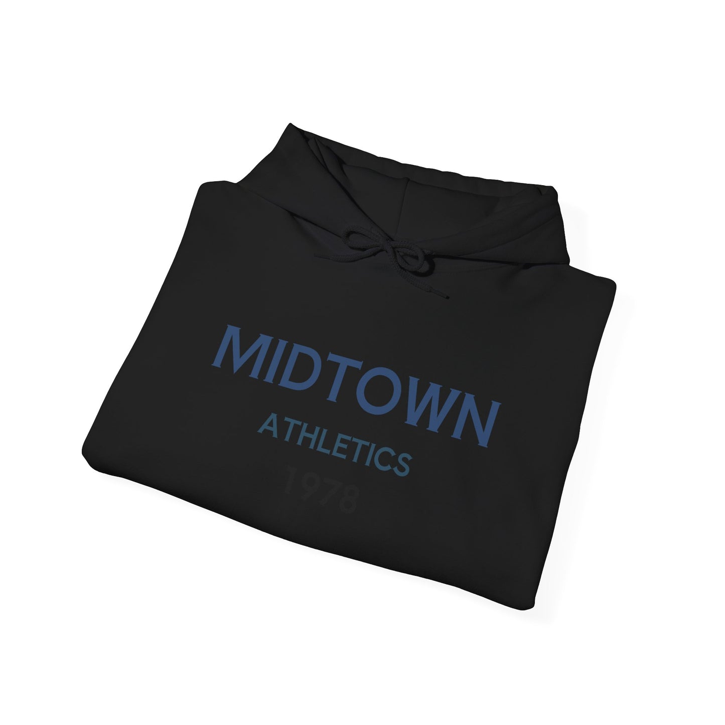 Athletic Hoodie — Midtown Athletics '78 Vintage Running Club Sweatshirt