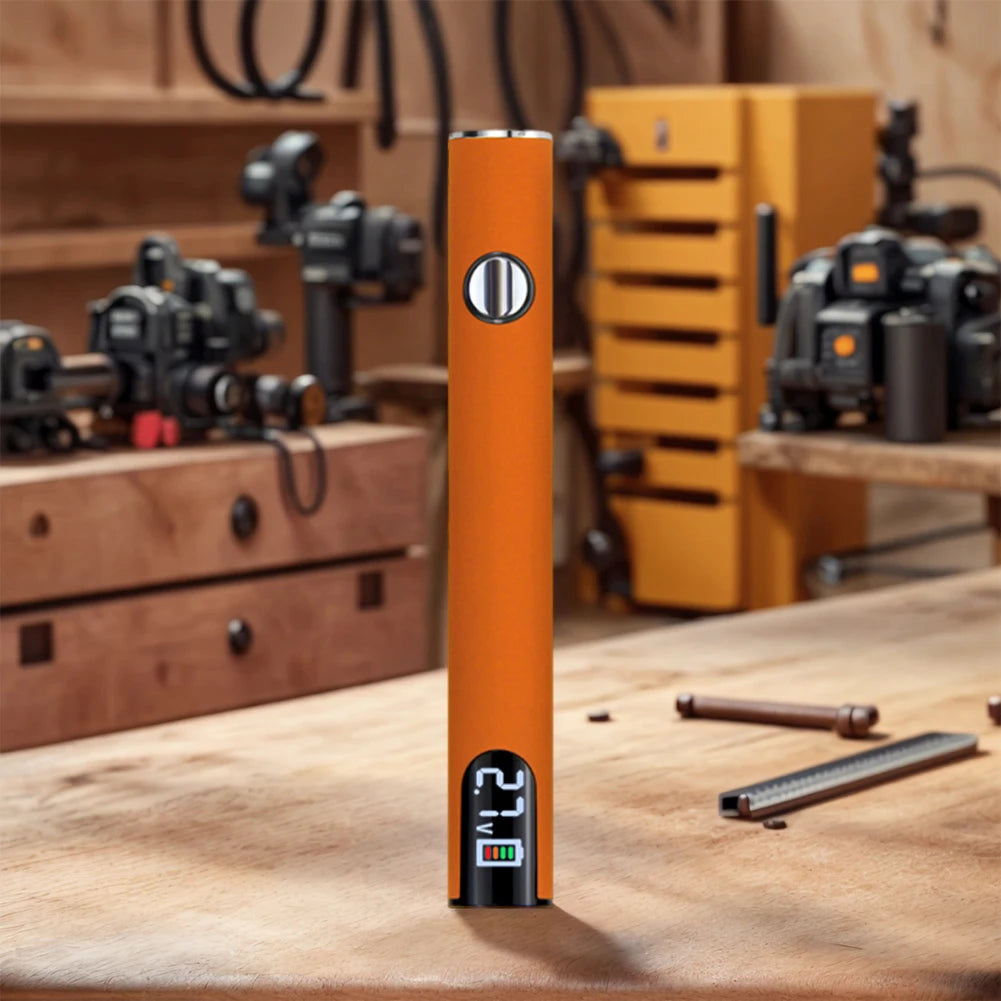 510 Thread Battery Cart Pen Adjustable Voltage Digital 510 Electric Soldering Iron 650mAh Battery Electric Soldering Iron Pen - Merit Sell