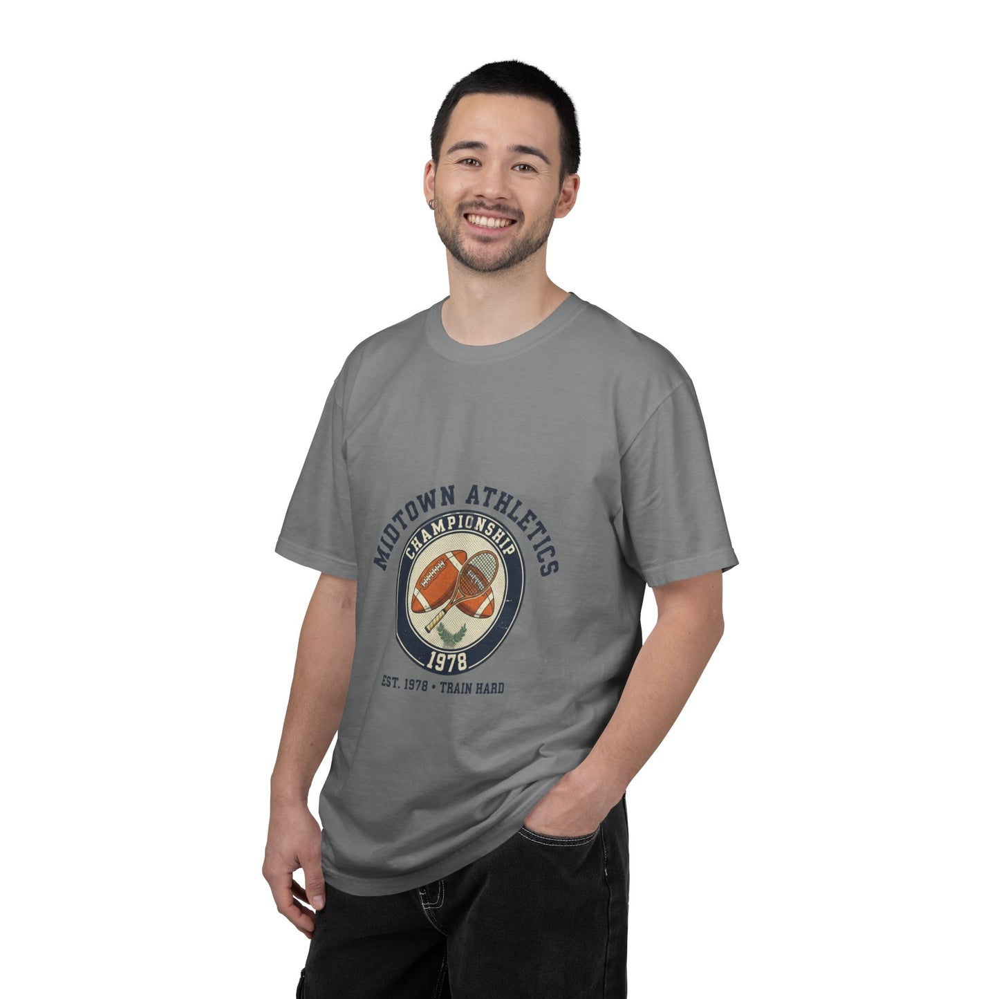 Midtown Athletics Vintage Basketball T-Shirt — “Championship 1978”