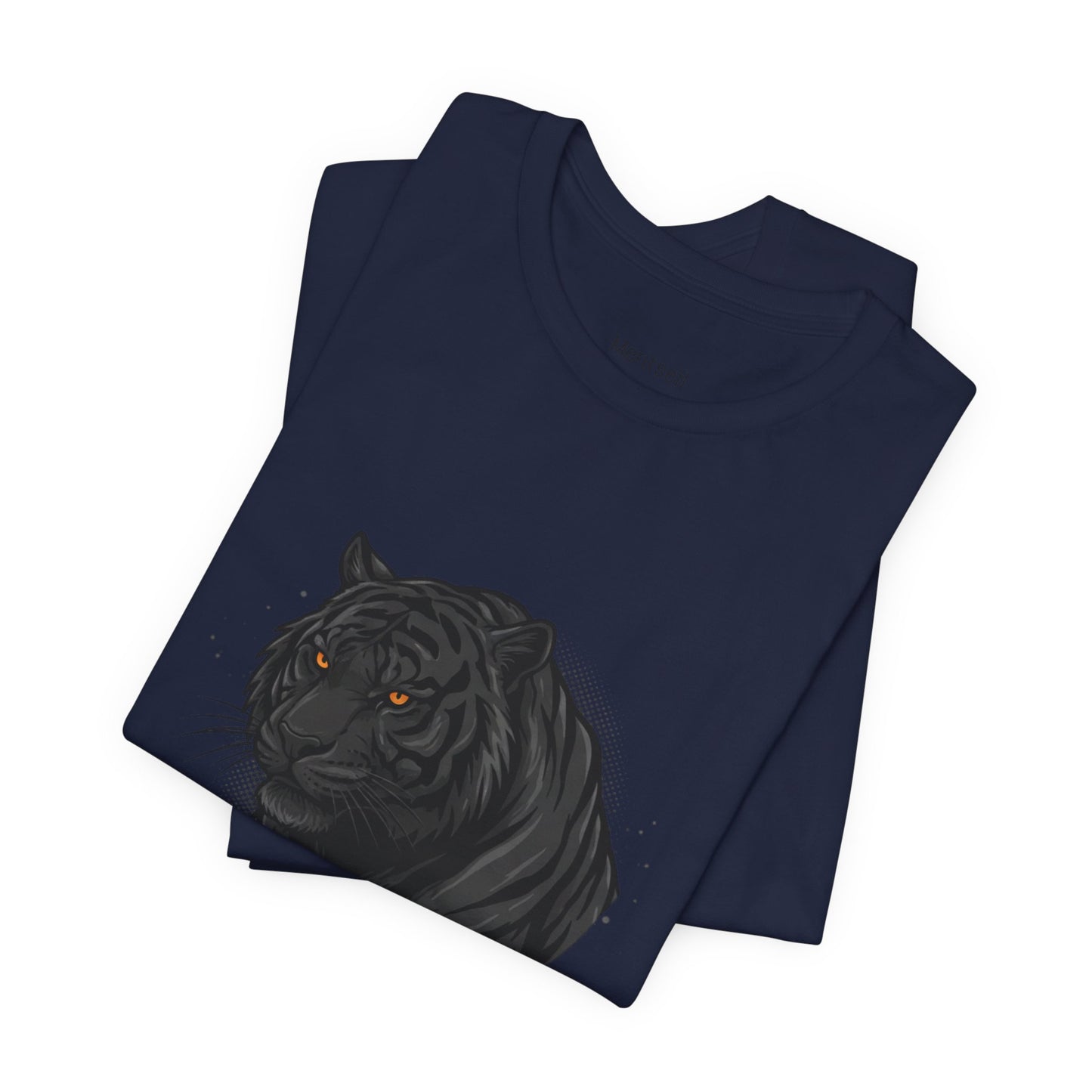 Ferocity Black Panther T‑Shirt – Graphic Tiger Head Tee