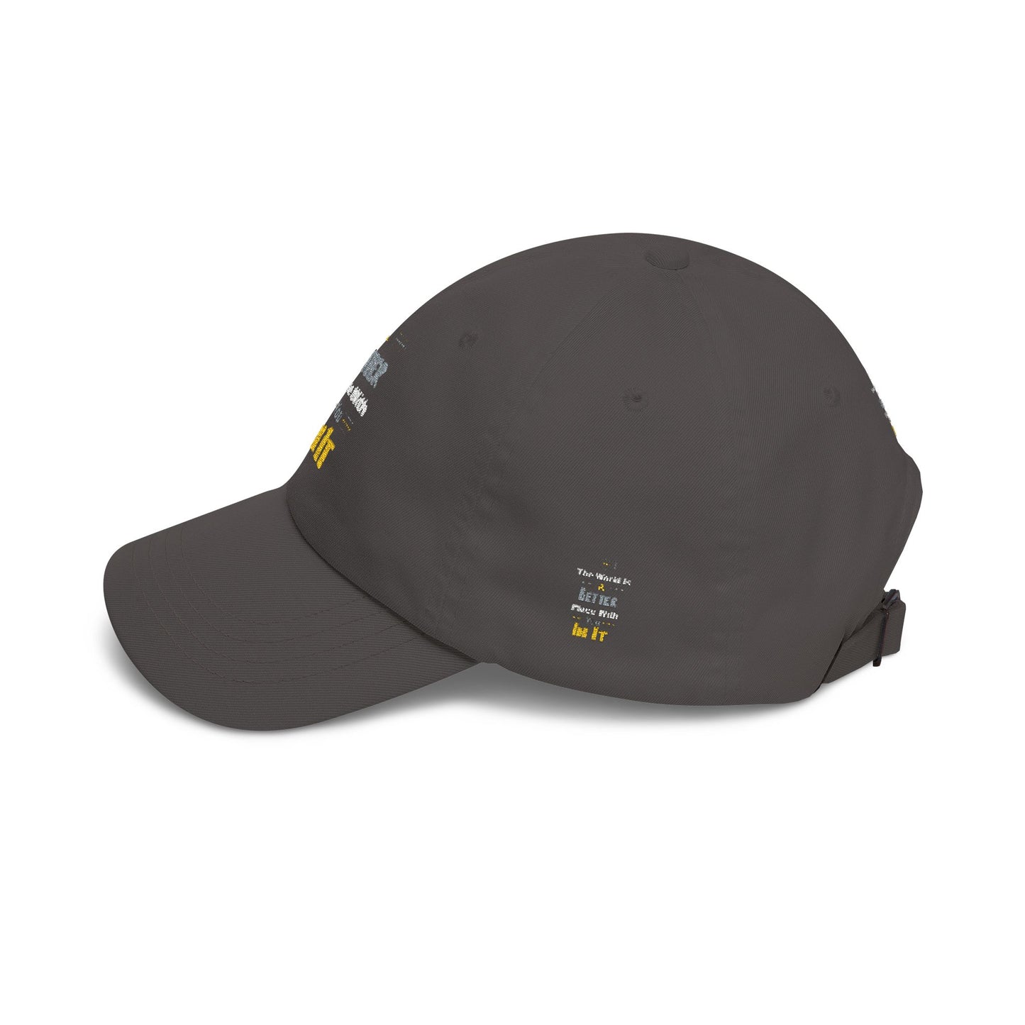 Classic Dad Cap — "A Better You In It" Embroidered Dad Hat
