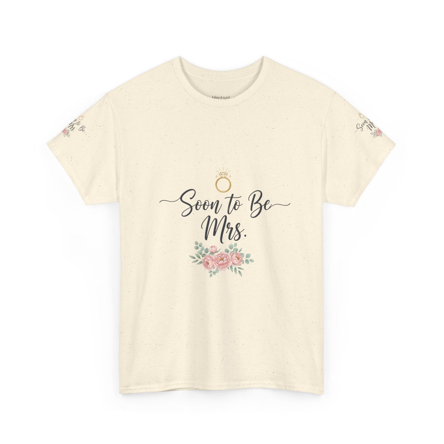 Soon to Be Mrs. Tee — Bridal Engagement Shirt with Floral Ring Design