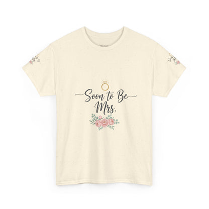 Soon to Be Mrs. Tee — Bridal Engagement Shirt with Floral Ring Design