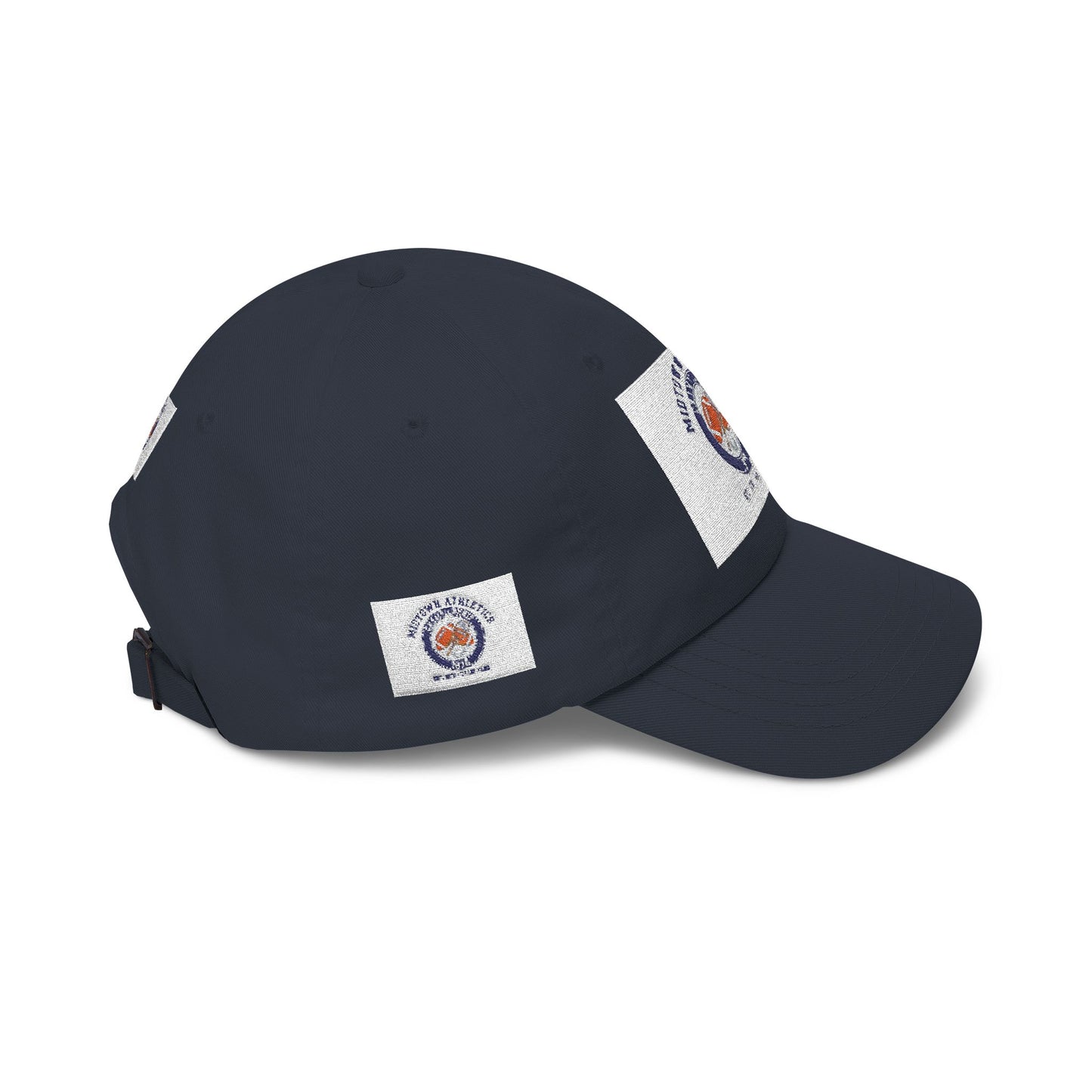 Classic Dad Cap - Retro Sunset Burger Logo Baseball Hat