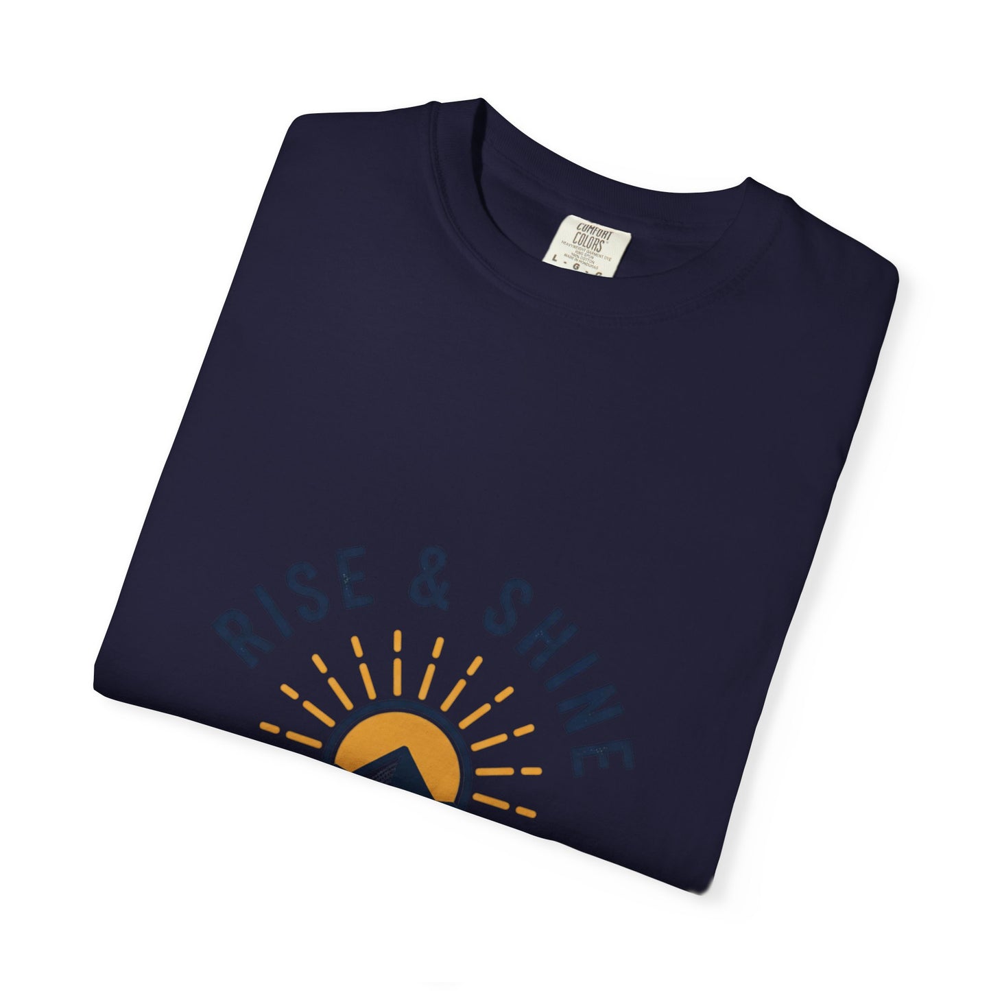 Rise & Shine Mountain T-Shirt — "Embrace the Journey" Inspirational Tee