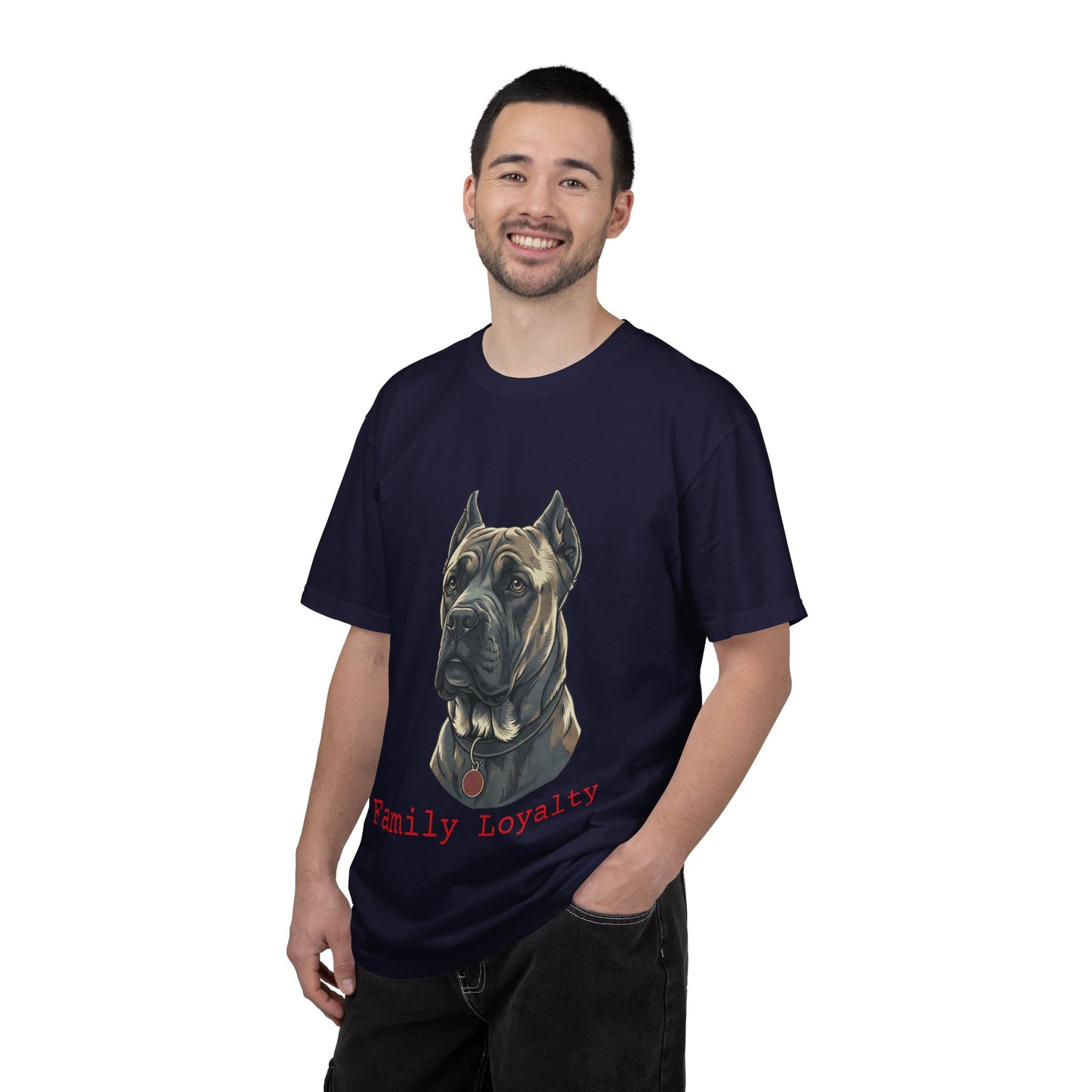 Cane Corso Illustration T-Shirt — Majestic Mastiff Portrait Tee