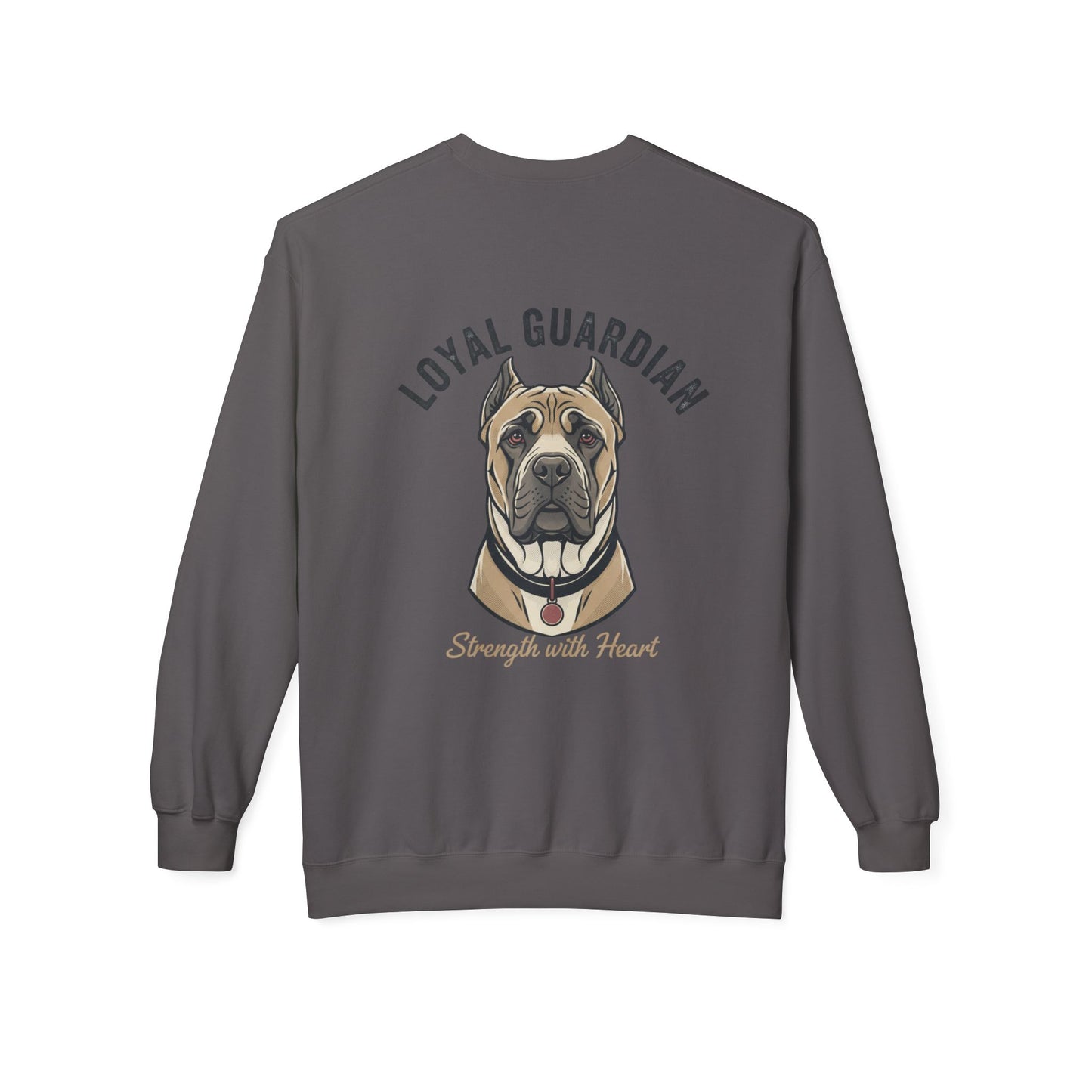 Loyal Guardian Sweatshirt — "Strength with Heart" Dog Crewneck