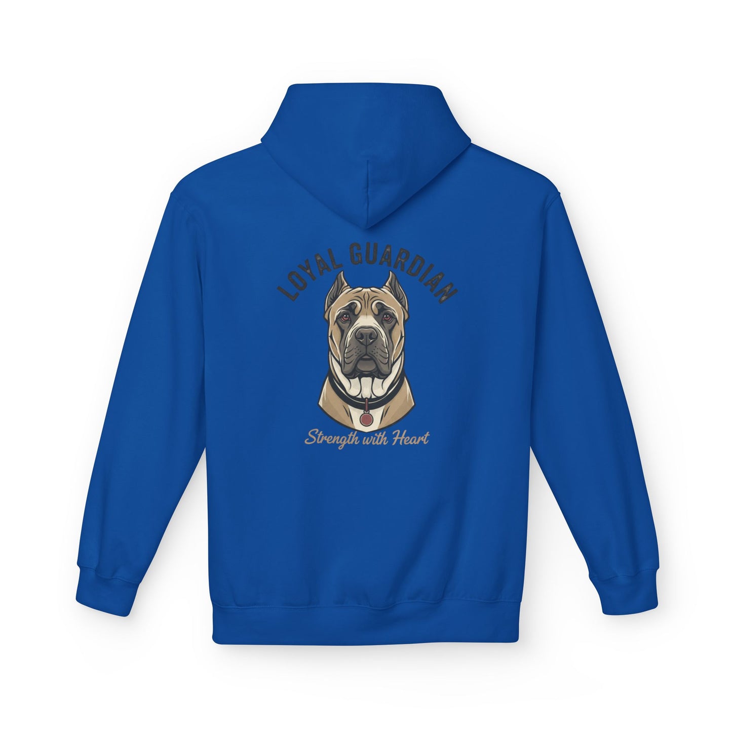 Loyal Guardian Dog Hoodie — "Strength with Heart" Pet Lover Sweatshirt