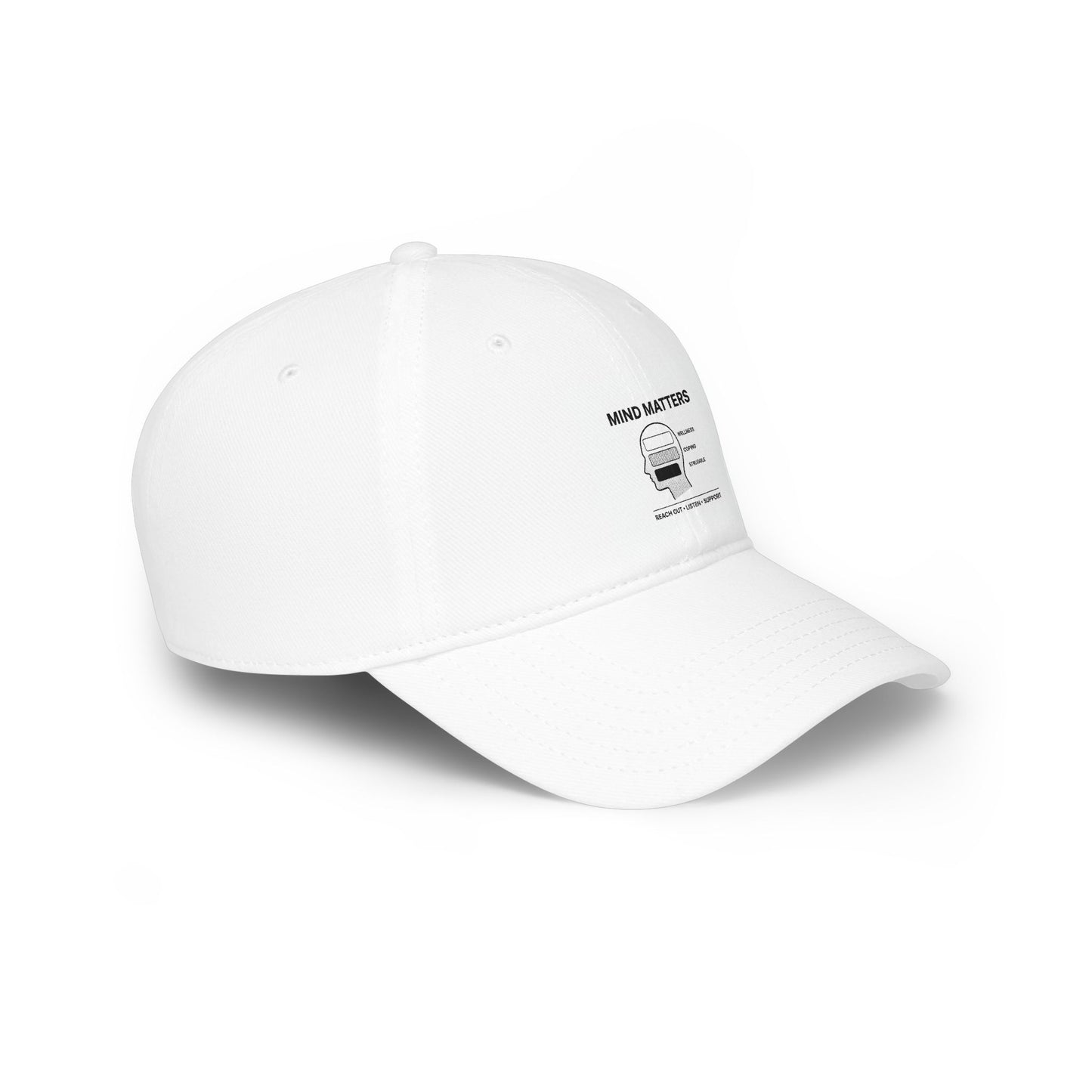 Mind Matters Low-Profile Baseball Cap — Mental Health Awareness Dad Hat