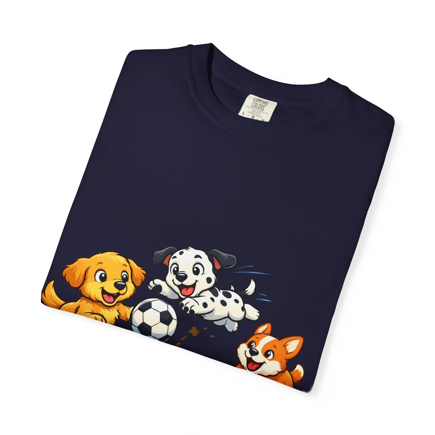 T-Shirt — Playful Paws Soccer Kids Tee