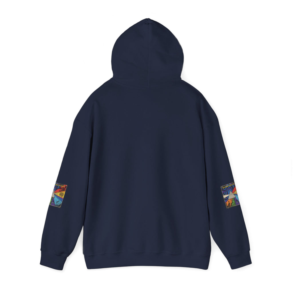 Psychedelic Prism Hoodie — Colorful Surreal Art Pullover