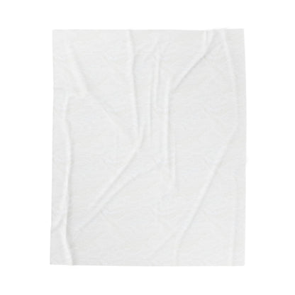 Plush Blanket — Cozy Heart & Home Illustration Velveteen Throw
