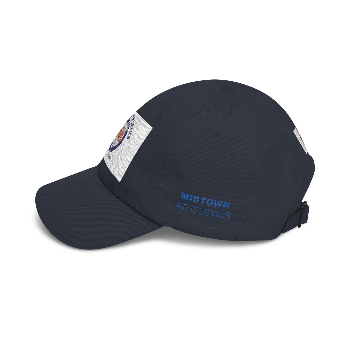 Classic Dad Cap - Retro Sunset Burger Logo Baseball Hat