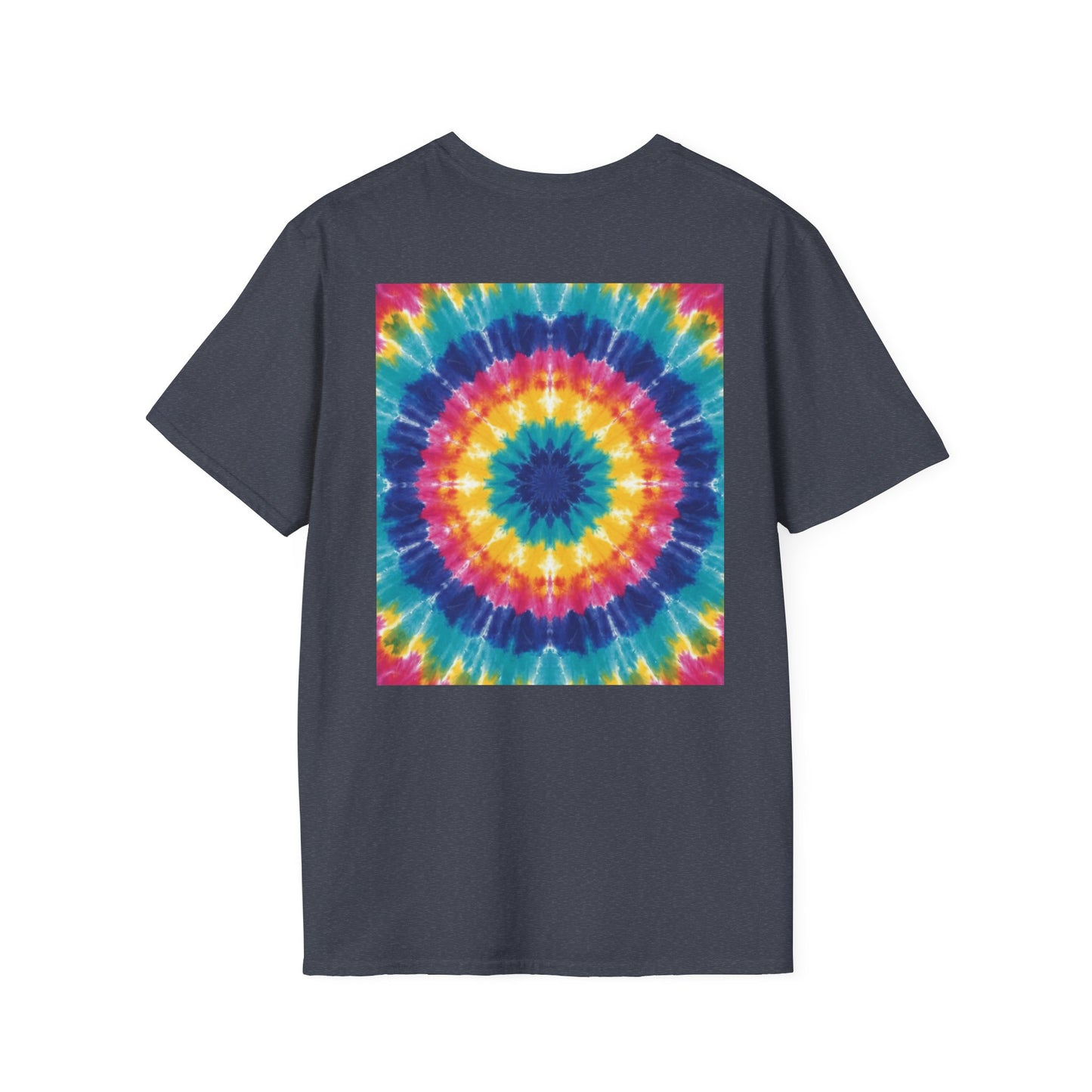 Tie-Dye Mandala T-Shirt — Colorful Retro Festival Tee