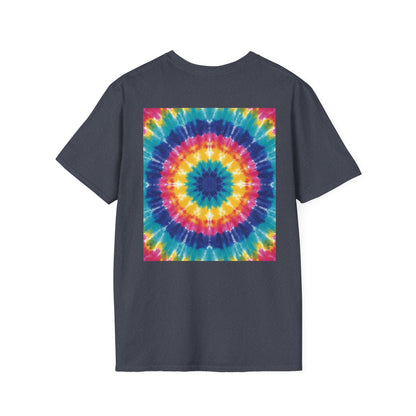 Tie-Dye Mandala T-Shirt — Colorful Retro Festival Tee