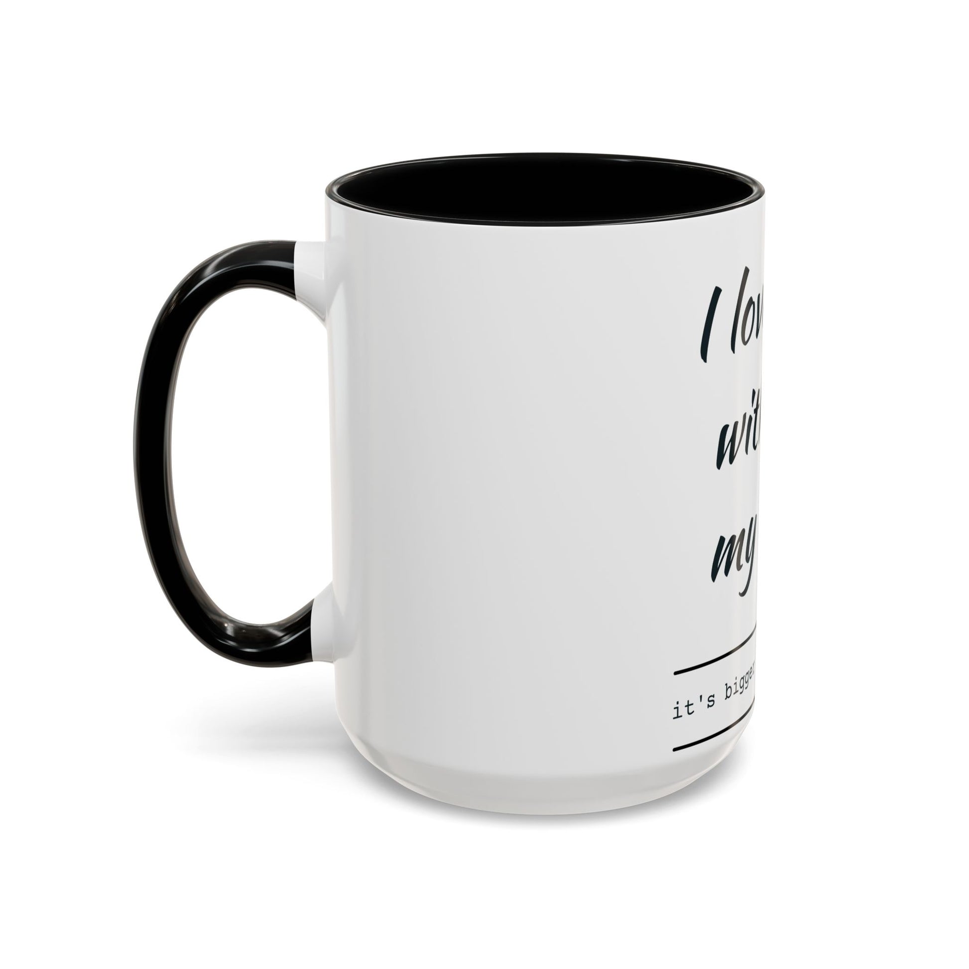 Coffee Mug — “I Love You With All My Butt” Funny Valentine Gift - Merit Sell