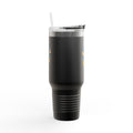 40oz Insulated Travel Mug – “The Last Sip Is As Good As The First” Floral Design