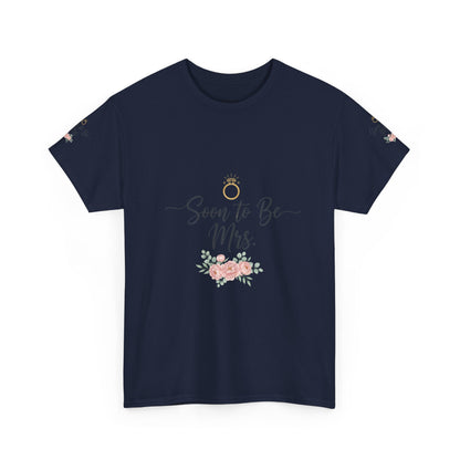 Soon to Be Mrs. Tee — Bridal Engagement Shirt with Floral Ring Design