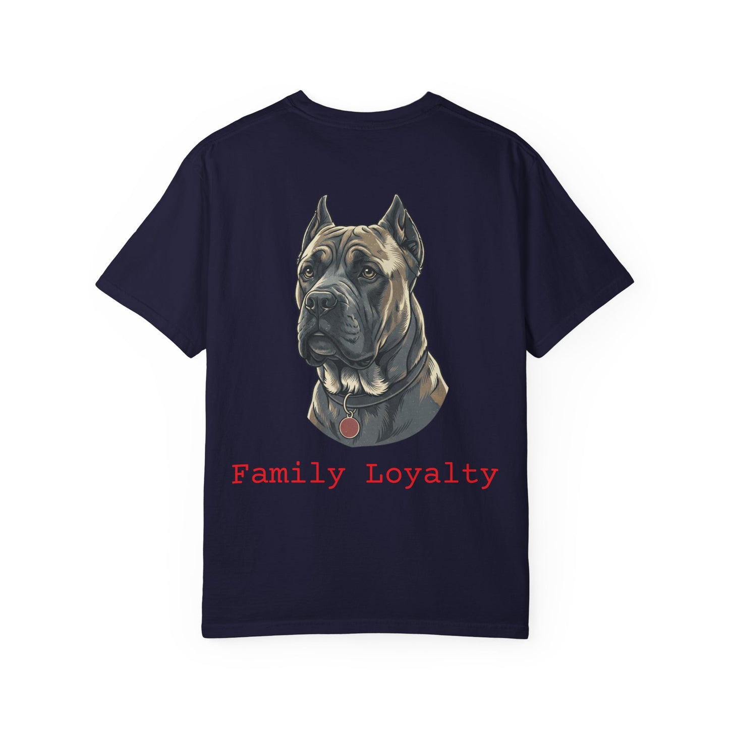 Cane Corso Illustration T-Shirt — Majestic Mastiff Portrait Tee