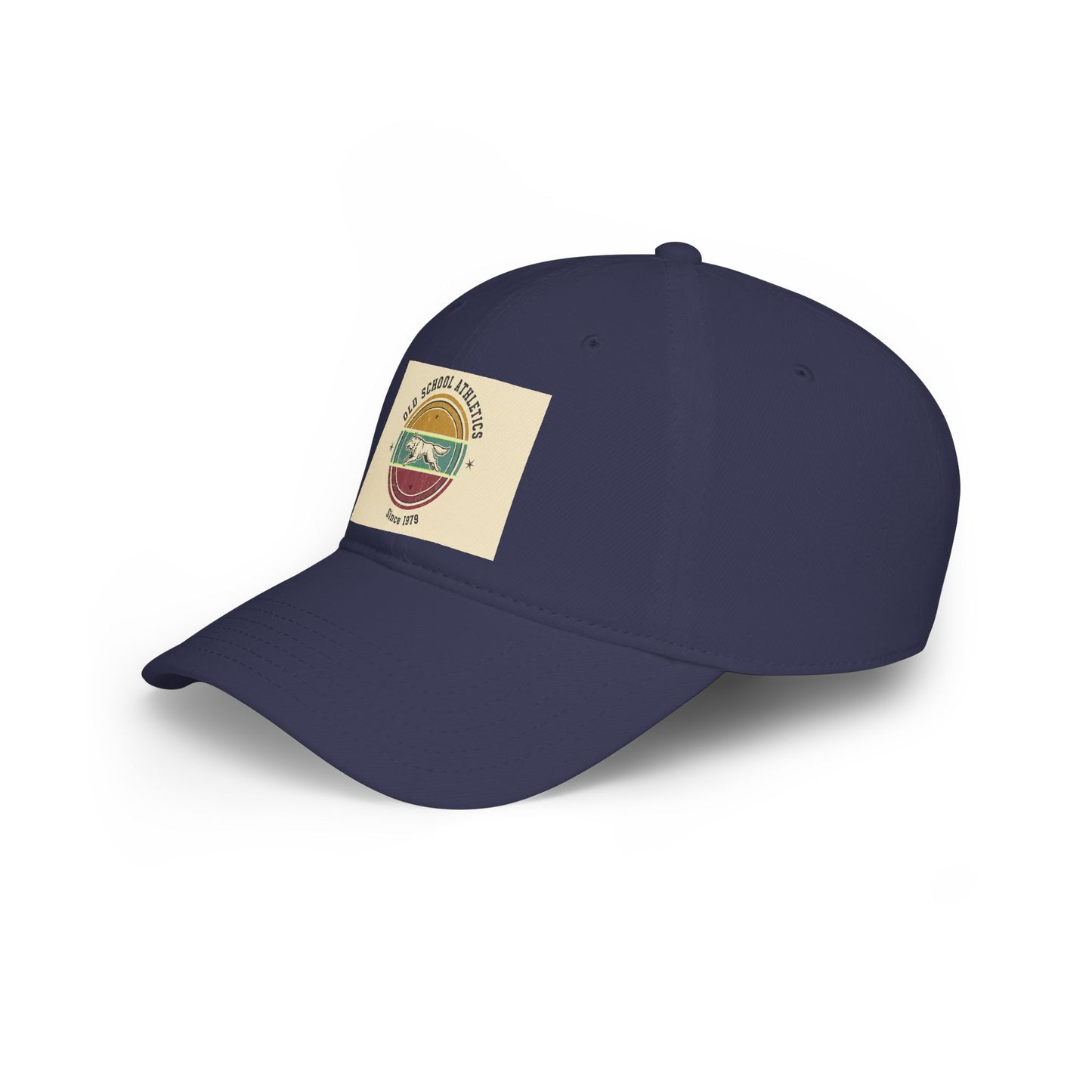 Vintage Surf Patch Baseball Cap – "Golden Coast" Old School Athletics