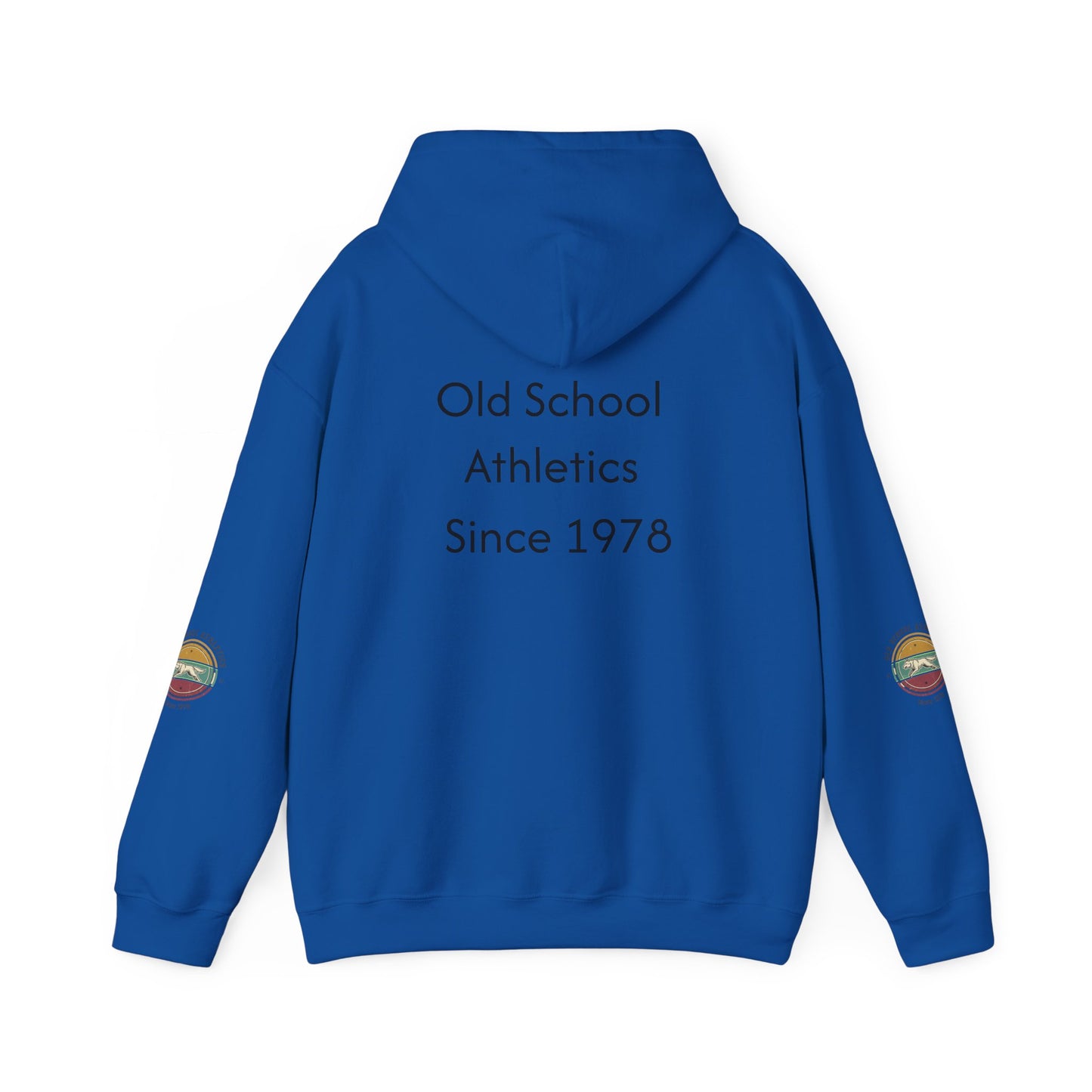 Vintage Track & Field Hoodie – "Old School Athletics Since 1978"