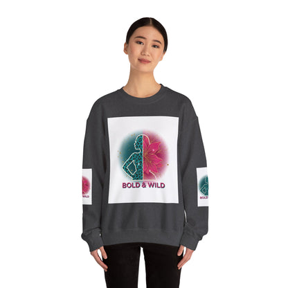 Bold & Wild Sweatshirt — Floral Leopard Graphic Crewneck